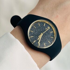 ICE glittery black Watch